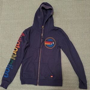 Aviator nation zip up size small